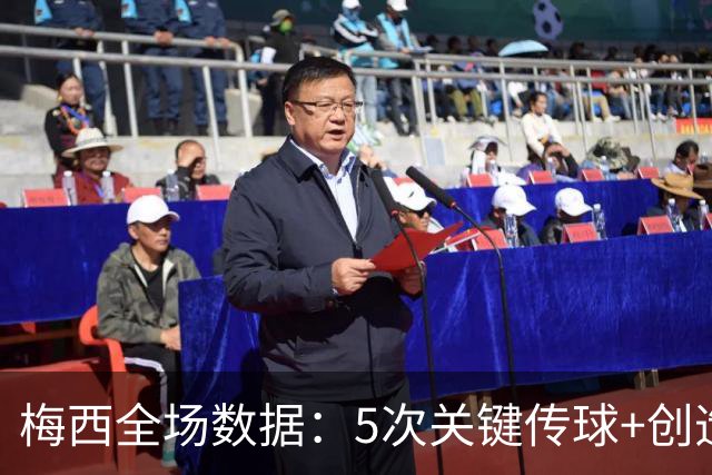 梅西全场数据：5次关键传球+创造2次得分机会